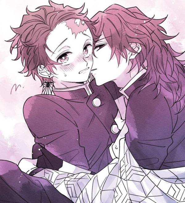 Demon Slayer Side Story. GYU X TANJIRO.